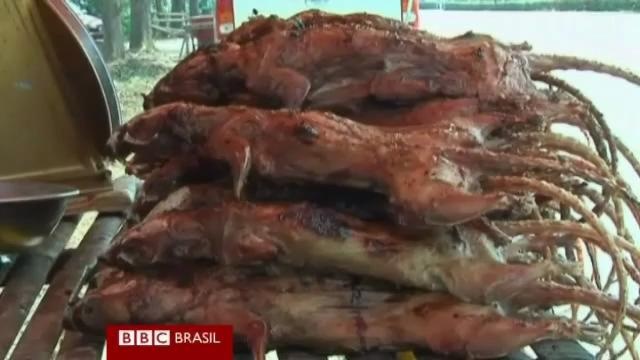 Tratamento de lyambliya no momento de alimentação