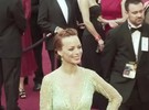 Berenice e Hazanavicius no tapete vermelho
