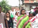 Moradores protestam contra desocupação no RJ