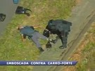 Vigilante de carro-forte é ameaçado com bomba e sequestro
