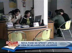 Nova pane no speedy afeta a vida de milhares de usuários