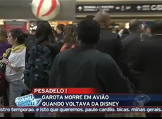 Garota morre em avião quando voltava da Disney