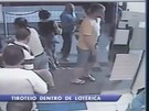 Câmeras flagram momento em que lotérica é assaltada em RS