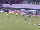 Coritiba acerta a trave em jogo contra o Palmeiras