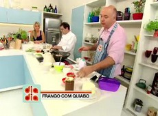 Receita Minuto: Frango com Quiabo