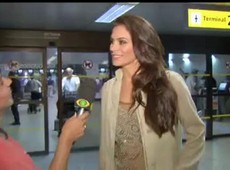 Miss Brasil chega aos EUA para Miss Universo
