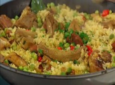Daniel Bork preparar Arroz Maravilha com Costelinha Suína