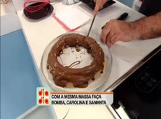 Daniel Bork ensina a preparar Bomba de Chocolate