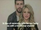 Shakira e Piqué fazem campanha para a Unicef