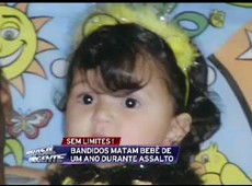 RJ: Bebê de um ano morre baleada durante assalto