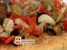 Daniel Bork ensina como preparar Pão Italiano com Berinjela