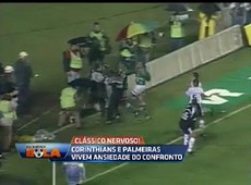 Corinthians e Palmeiras, clássico marcado por confusões