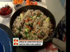 Prepare um tradicional Arroz de Carreteiro