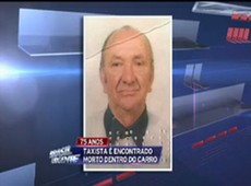 SP: Taxista é encontrado morto dentro do próprio táxi