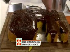 Daniel Bork ensina a preparar Bolo de Cenoura com Brigadeiro
