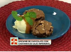 Aprenda a fazer um Brownie de Chocolate