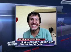 Uruguaio morre atropelado na calçada na zona sul de SP