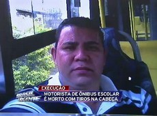 SP: Motorista de ônibus escolar é morto com tiros na cabeça