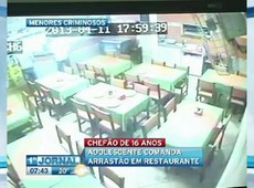 Menor chefia arrastão em restaurante de São Paulo