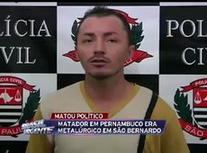 Acusado de matar político vivia como metalúrgico em SP