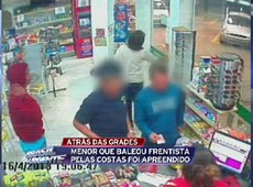 Menor que atirou em frentista pelas costas é apreendido