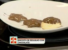 Aprenda a fazer um Biscoito de Sequilho com Chocolate