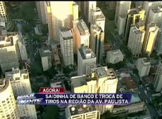 Policial troca tiros com assaltantes na Avenida Paulista