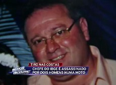 Chefe do IBGE é morto por dois homens com tiro nas costas