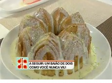 Daniel Bork prepara um Bolo de Limonada Suíça
