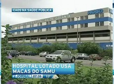 Falta de leitos afeta ambulâncias em Goiânia