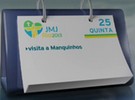 A agenda do papa Francisco durante a semana no Brasil