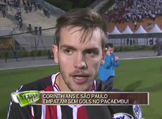 Rafael Tolói destaca boa partida do São Paulo