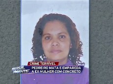 Homem mata companheira e empareda vítima com concreto