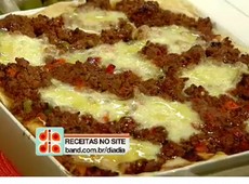 Lasanha à Bolonhesa de Panquecas