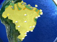 Sexta deve ter tempo aberto em todo o país