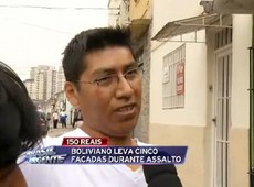 SP: Boliviano é esfaqueado durante assalto