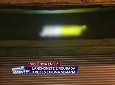 Rede de lanchonetes é alvo de assaltos em SP