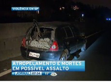 Motorista foge de assalto e morre atropelado