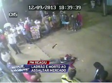 PE: Ladrão é morto durante assalto em mercado