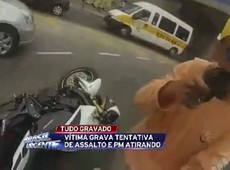Motociclista filma roubo que sofreu em SP