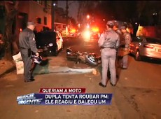 PM reage e atira duas vezes contra ladrão