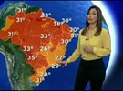 Feriado será de calor na maior parte do país