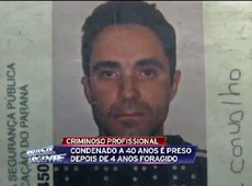Preso foragido acusado de matar delegado