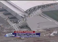Obra de estádio fica paralisada por dois dias