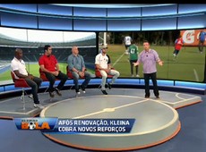 Neto: Kleina continua técnico porque diretoria fez o que ele queria