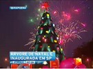 Árvore de Natal do Ibirapuera é inaugurada