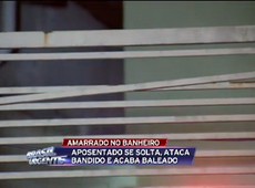 Ladrões invadem casa e amarram moradores