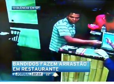Trio faz arrastão em restaurante japonês