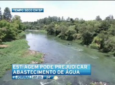 Seca prejudica abastecimento de água