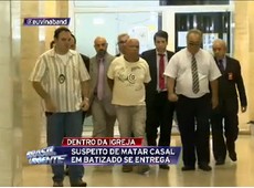 Suspeito de matar mulher em batizado é preso